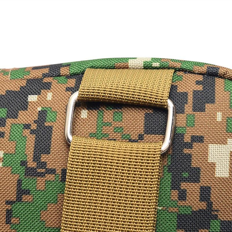 New camouflage breast bag, men's shoulder messenger bag, sports breast bag, multi-functional chest bag.