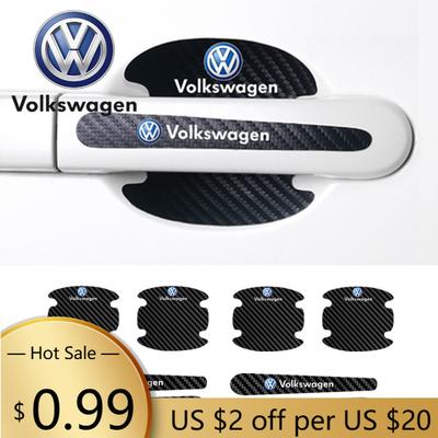 VOLKSWAGEN VW PU Durų Rankenos Dubenėlio Antikolizinė Apsauginė Lipdukas Volkswagen Golf 5 6 7 Charang Beetle Beetle Arteon L
