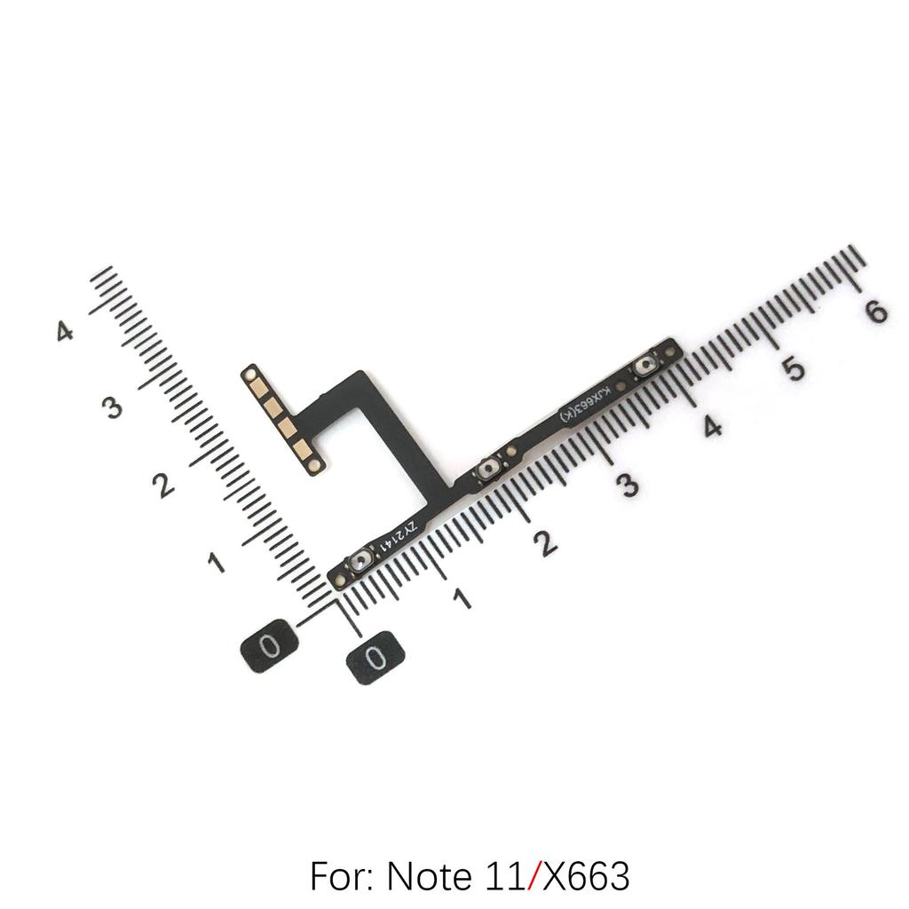 For Infinix Note 7 8 10 Note11 Note12 Note30 X690 X692 X693 X695 X663 Power Button Volume Flex Cable OnOff