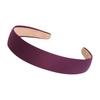 Satin Covered Headband Plain Hair Band Non-slip Ribbon Hairband for Women Girls DIY Hair Accessories Band Tiara