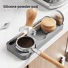 Silicone Coffee Pressing Pad, Storage Board, Powder Hammer Tray, Coffee Powder Storage Pad, Coffee Machine Pad