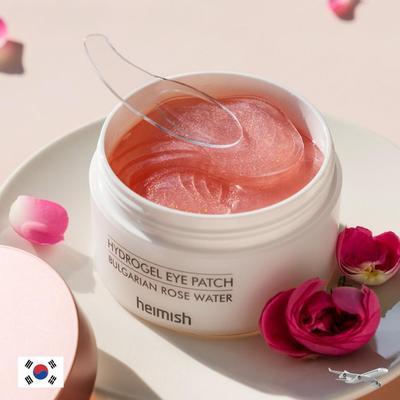 Bulgarian Rose Water Hydrogel Eye Patch (60 Patches) | Anti-Wrinkle & Brightening Eye Care