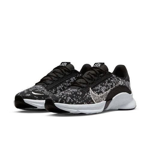 Nike Wmns SuperRep Go 3 Flyknit Next Nature Black White DH3393-010