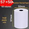 Thermal Receipt Paper Rolls - 57x50mm & 80x80mm for Cash Registers and Printers