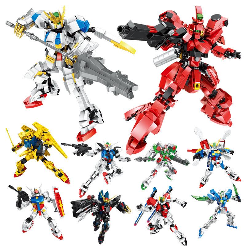 Heng San He Storm Mecha Building Blocks - Educational Robot Model Toy for Boys