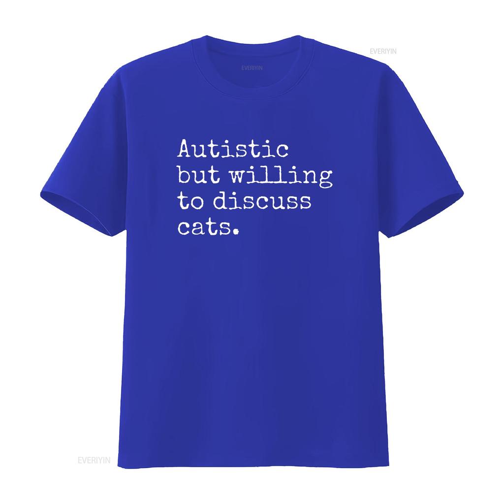 Autism Autistic Asd Aspie Feline Animal Kitten Cat Unique T Shirt for Women Trendy and Fashionable with Bold Prints Vintage