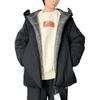 Converse Premium Mid Down Hooded Jacket Asia Sizing 'Black' Men's 10023775-A03