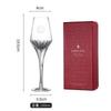 Bicchieri di Cristallo per Whisky Francese Lode della Luce Tazza Dedicata alla Degustazione di Vino King Brandy XO Bicchiere Copita per Nosing Snifter