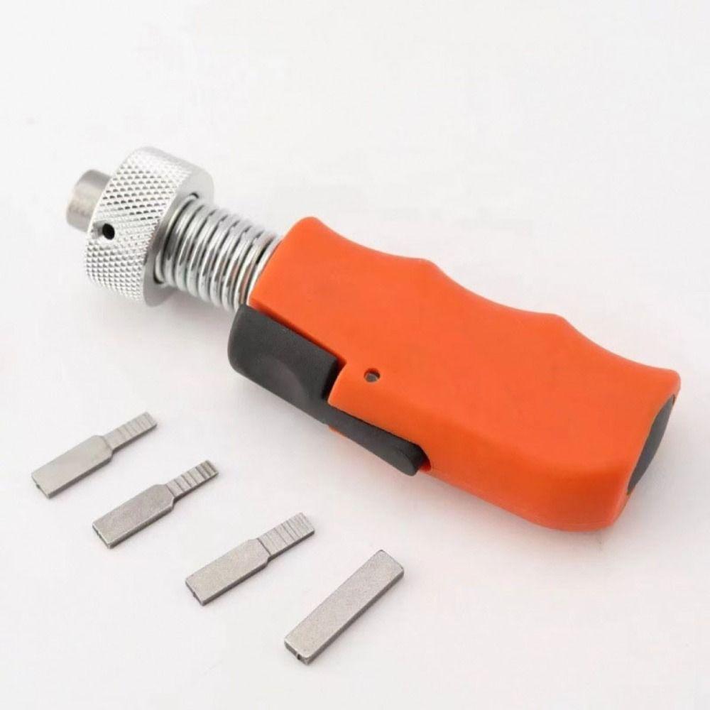 Stainless Steel Lock Plug Spinner Rubber Grip Civil Door Lock Replacement Tools  Cylinder Turning