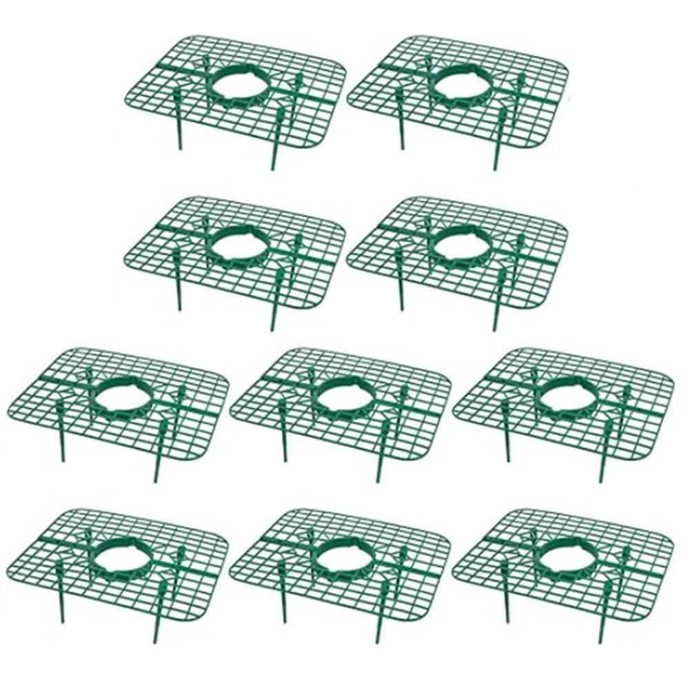 10/1Pcs Strawberry Rack Reusable Plant Support Strawberry Growing Racks Holder Plastic Support Frames Come With Legs And Bracket