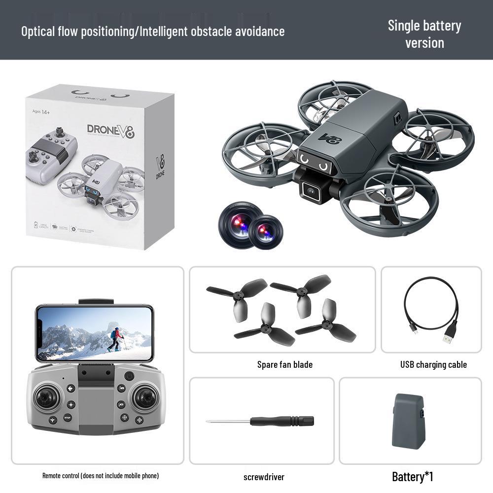 Hochauflösende Dual-Kamera-Bürstenlose Drohne mit fester Höhe und Fernsteuerung