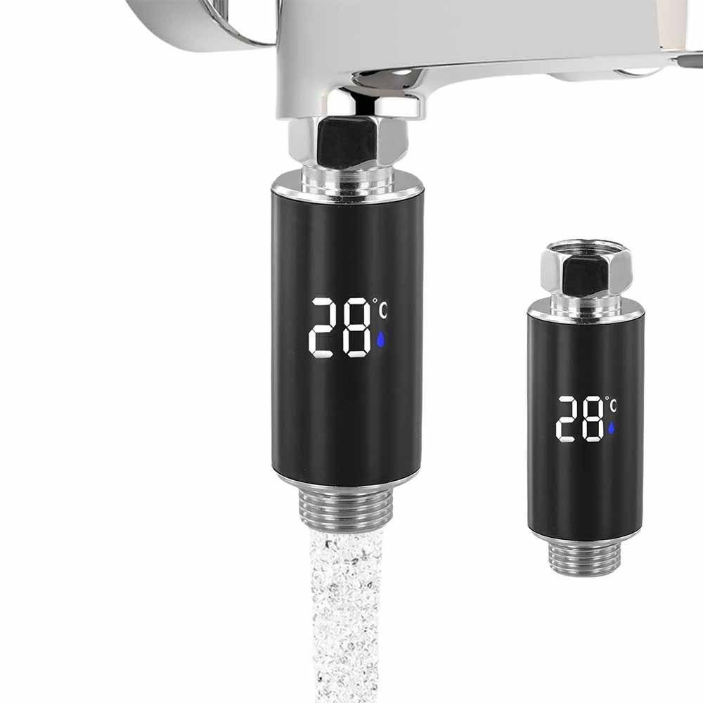 Intelligent Temperature Shower Nozzle Thermometer Faucet Thermometer  Water Temperature Monitoring