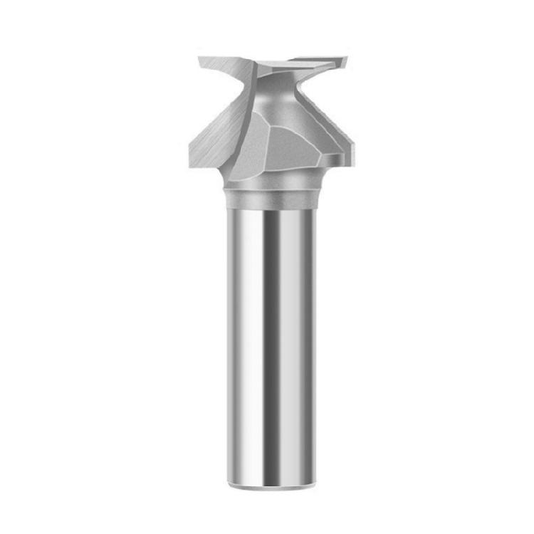 Efficient R10 Curved Cutting Router Bit Wear Resistant Chamfer Router Bit For Carpentry Cabinetmaking Projects