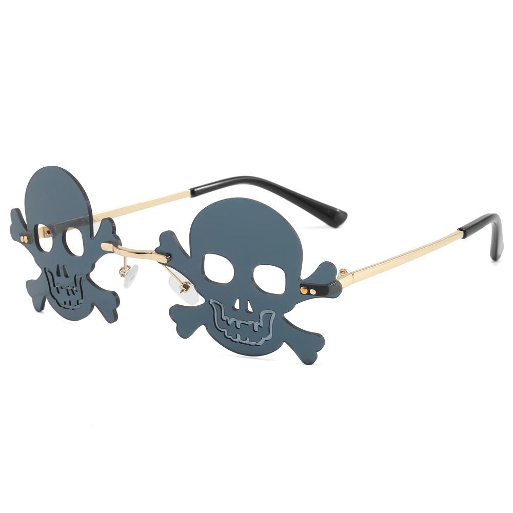 Cross-border Pumpkin Pentagram Sunglasses: Fun Party Glasses for Halloween & Christmas, Trendy Women's Accessory