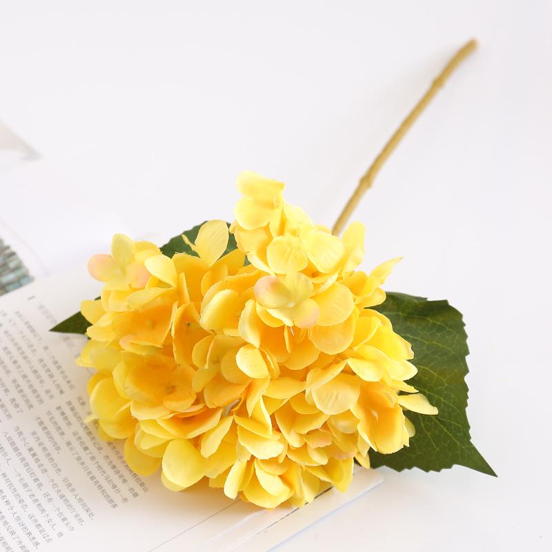 

European-Style Silk Hydrangea Wedding Arch Floral Decoration - Artificial Flowers for Home & Photography Decor