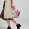 Beach Shoulder Handbag Sequin Embroidered Floral Tote Bag Ladies Purse Evening for Holiday