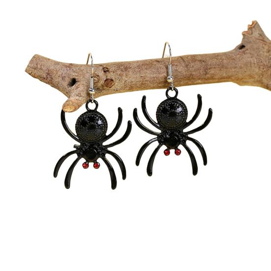 1 Pair Halloween Earrings Bat Ghost Hand Spider Pumpkin Ghost Black Cat Shape Drop Earrings Jewelry Accessories