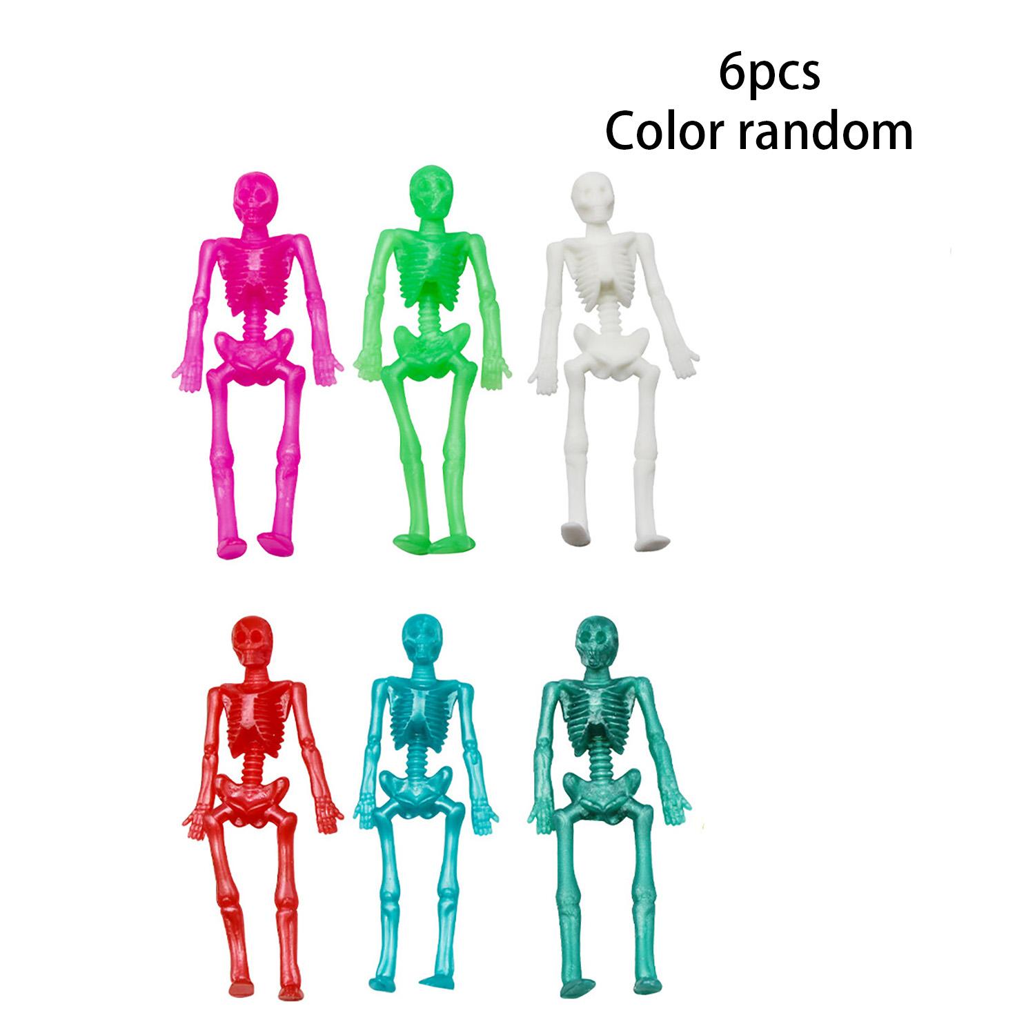 Tpr Soft Rubber Stretch Skeleton Halloween Trick Toy Other