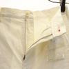 Unused Y's Washer Processing Boot Cut Pants S Ivory Youji Yamamoto Women Used