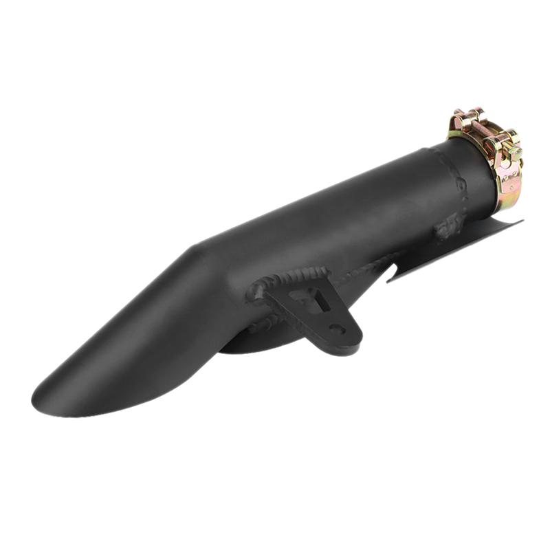 Dual Outlet Motorcycle Exhaust Muffler Tail Pipe Slip On 51Mm Universal