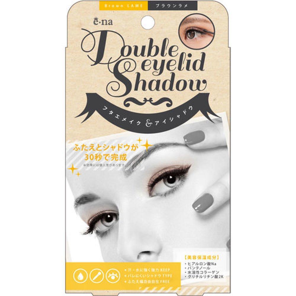 

eNA Double Eye Lid Shadow Brown Glitter 5г