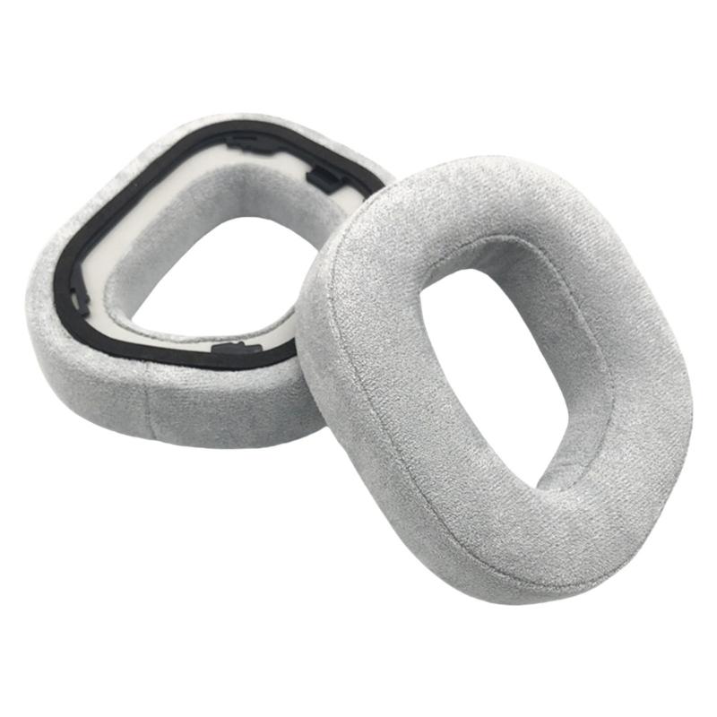 Replacement Protein Leather Earpads Ear Pad for HS80 Headphones Ear Cushions Earmuffs Ear Cover