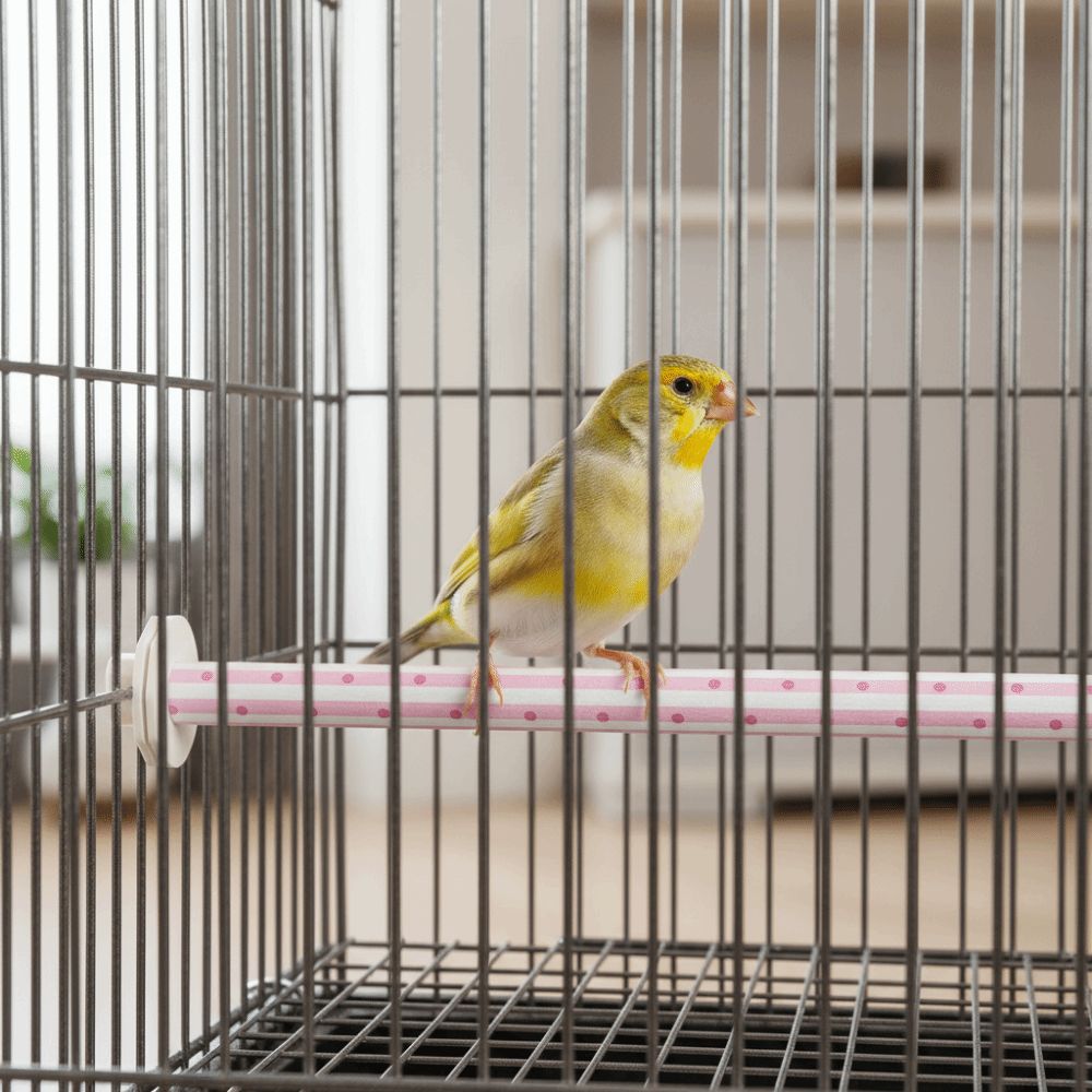 Frosted Perch Parrot Claw Grinding Rod Wear-resistant Easy Installation Bird Station Rack Non-slip Beak Nail Grinder