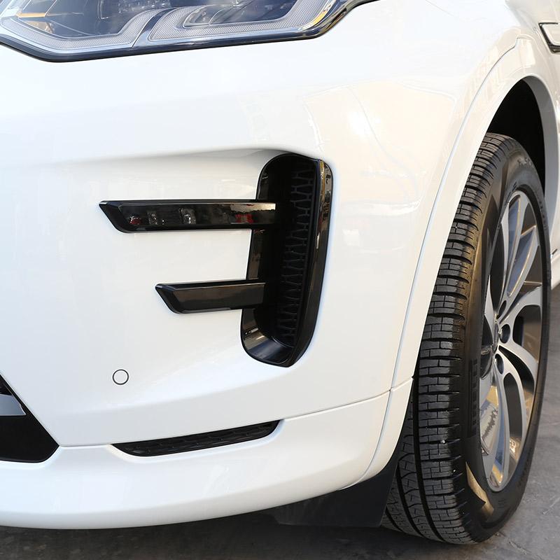 ABS Glossy Black For Land Rover Discovery Sport 2020 Car Styling Front Air Intake Grille Trim Car Exterior Accessories