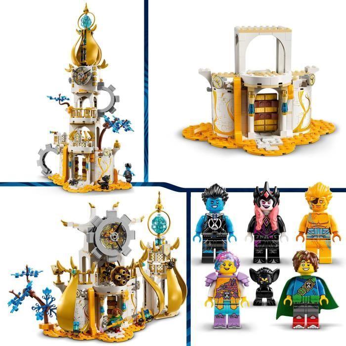 LEGO® 71477 DREAMZzz La Tour du Marchand de Sable, Jouet de Château avec Araignée et Oiseau, avec Figurines Sorcière