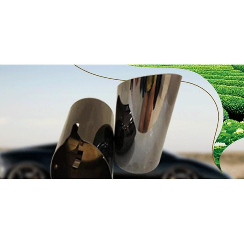 For BMW 3 Series 2018-2019 Car Exhaust Pipe Stainless Steel Sandblasted Muffler Tail Throat For 320Li 330Li