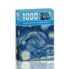1000 pieces of paper puzzle for adult stress relief puzzle toys, high difficulty, starry moon night