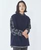 CITTA Alpaca Wool Knit Vest_Ctk247(Navy)
