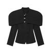 Autumn Women's Slim Fit Waist-Cinching Long Sleeve Suit Jacket - European American Fashion Style
