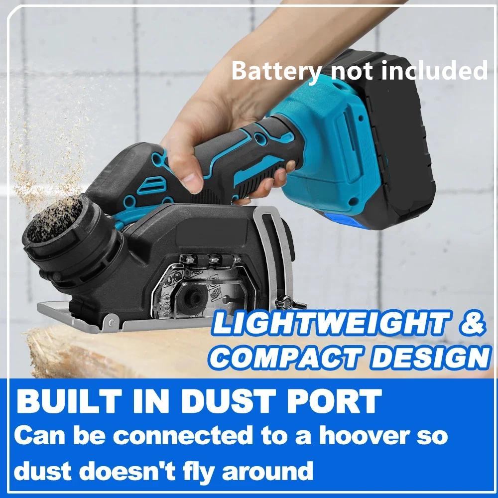 3" 20000RPM Cordless Angle Grinder Electric Grinding Tool For 18V Makita Battery