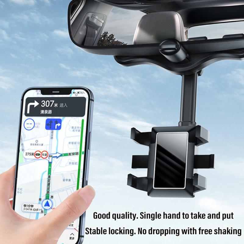Car Phone Holder Mobile Phone Support Mobile Phone Holder Handle Plastic Trip Recorder Dustproof