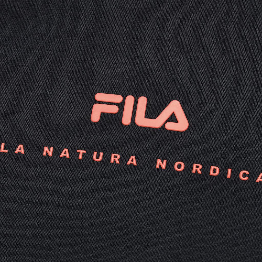 Fila Official 2023 Winter New Hooded Sweatshirt Knitted Casual Top Men Tops Black F11M349210F-BK