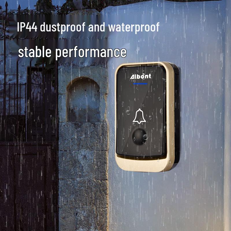 Smart Wireless Doorbell with Dual Unit Compatibility (US/EU)