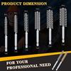 12Pieces Cleaning Brush for Power Drill Impact Driver with Different Size for Cleaning Steel Parts,Machinery,Metal Parts