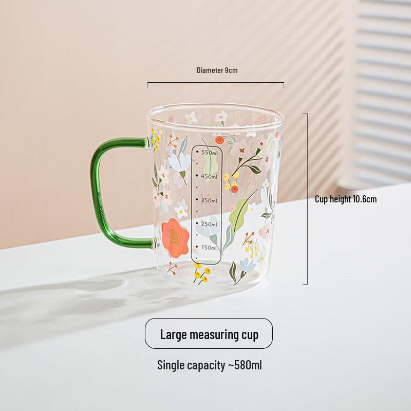 

Fresh Style Graduated Glass Water Bottle Set