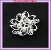 Elegant Pearl & Flower Brooch - Korean Fashion Versatile Collar Pin for Women