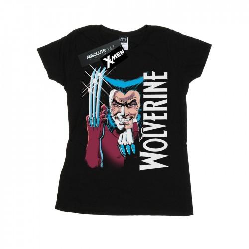 Marvel Womens/Ladies X-Men Wolverine Come Here Cotton T-Shirt