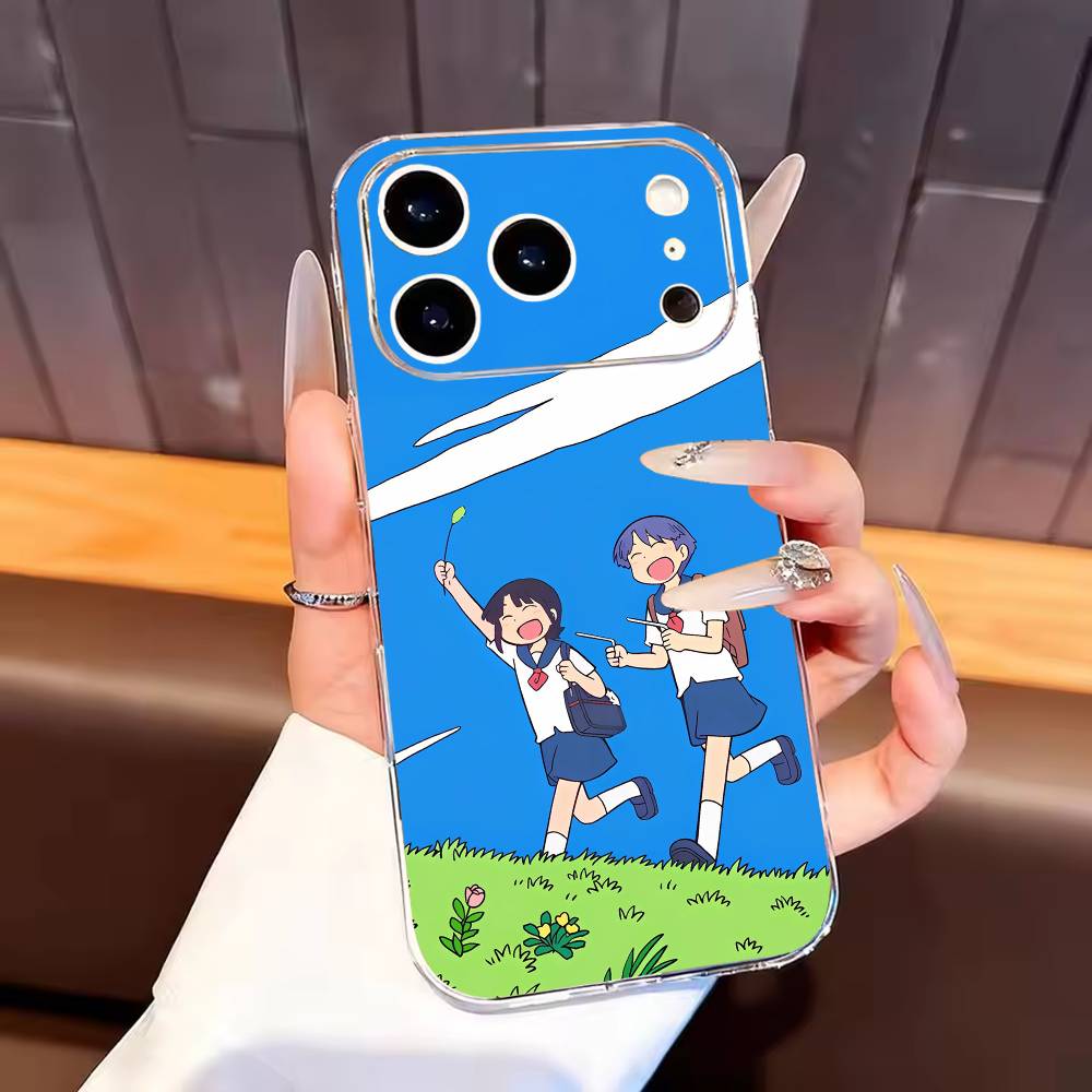 CITY THE ANIMATION Anime Phone Case For iPhone17,16,15,14,13,12,11 Plus,Pro Max Soft Transparent Cover