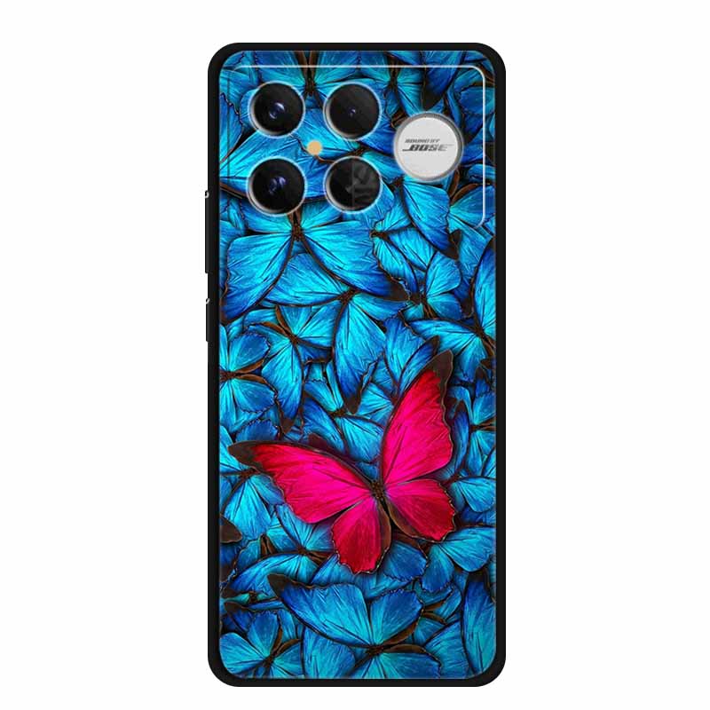 For Redmi K90 Pro Max Case Flowers Soft Silicone TPU Phone Cases for Xiaomi RedmiK90 Pro Max Shockproof Animals Protective Cover