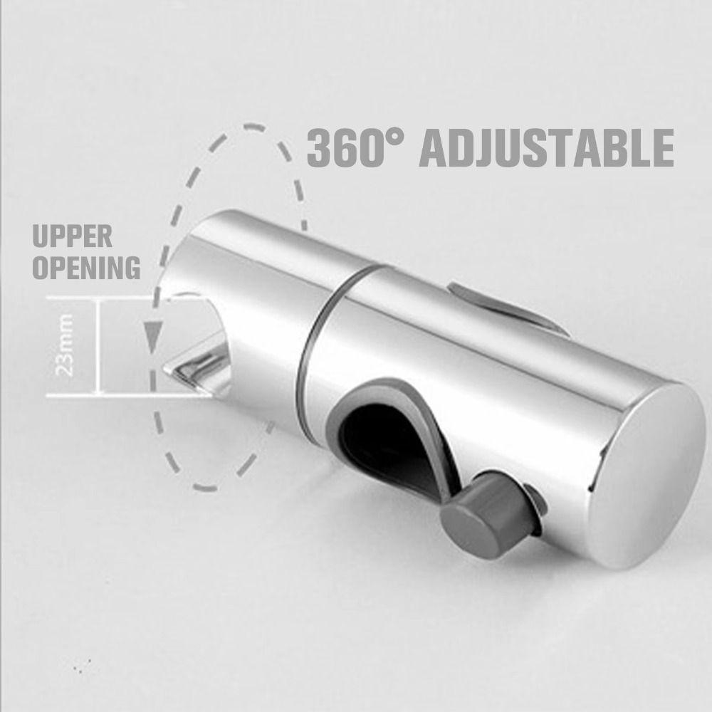Adjustable Angle Design Punch-Free Shower Head Bracket Bathroom Support Accessory Shower Upgrades