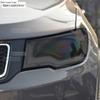 Für JEEP Compass 2017-2020 Auto-Scheinwerfer Schwarz TPU Schutzabdeckungsfolie Frontlicht Farbwechsel-Aufkleber Zubehör