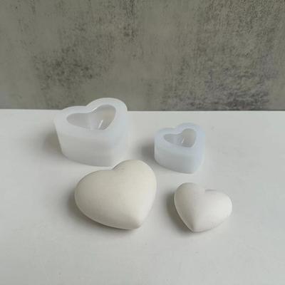 3D Aşk Kalbi Silikon Kalıp Aroma Alçı Mum Kalıbı Kendin Yap Tatlı Mus Pişirme Pasta Şeker Çikolata Kalıpları Kek Dekorasyonu