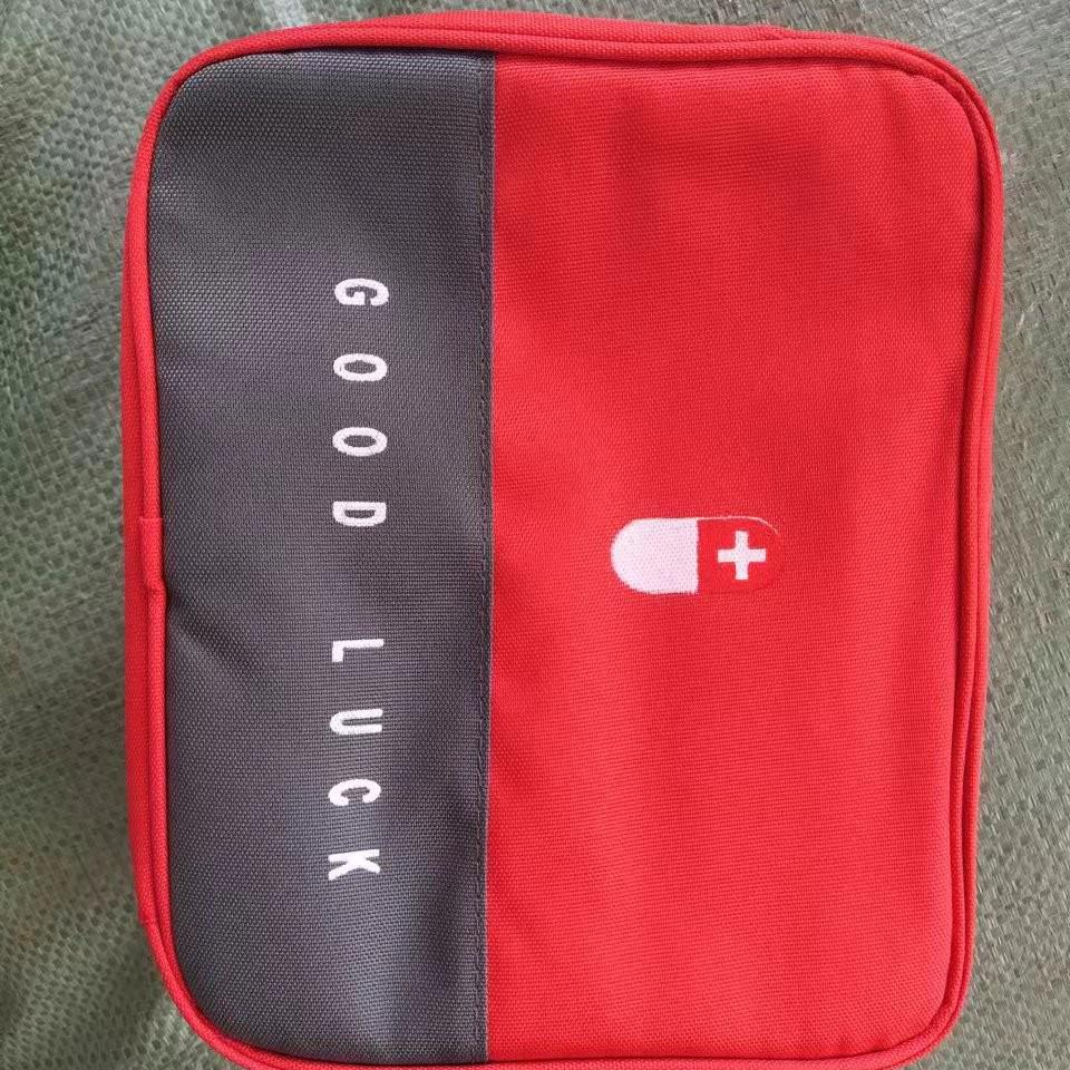 Portable Travel Medicine Storage & First Aid Kit Bag