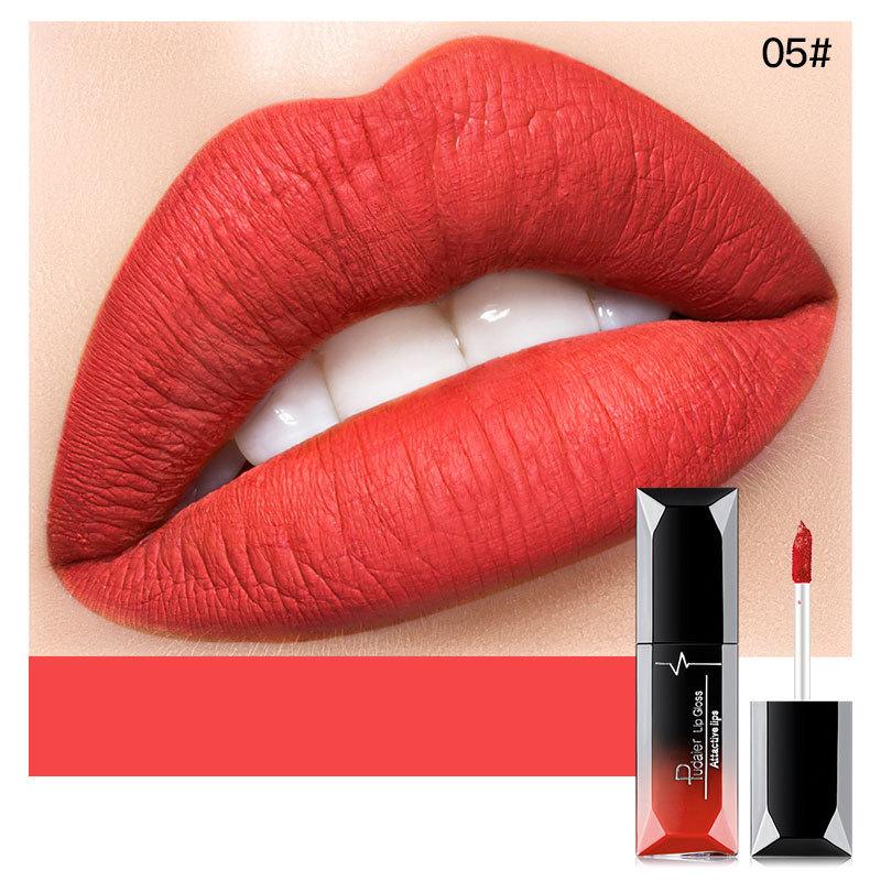 Pudaier Long Lasting Liquid Lipstick Waterproof Matte Velvet Lip Gloss Make Up
