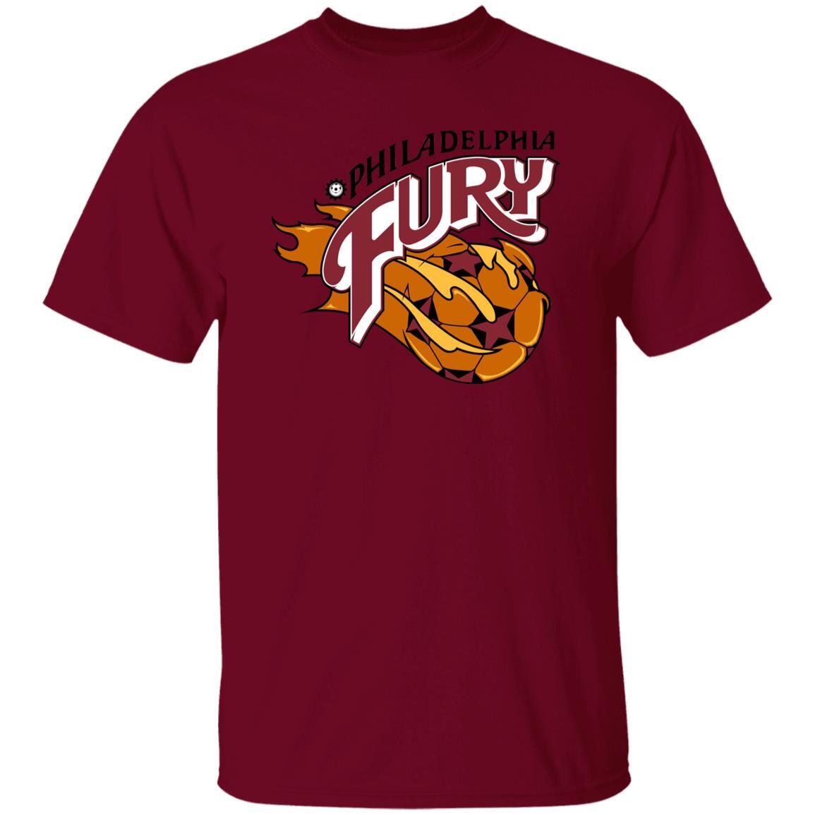 Philadelphia Fury T-shirt Classic NASL Soccer 2XL