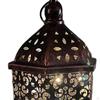 Retro Style Hanging Hollow Carved Light Battery Operated Desk Lamp for Room Ornament